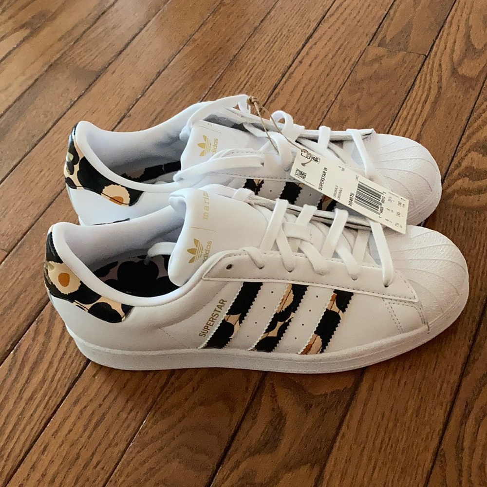 Limited Edition Marimeko Adidas Stan Smith W7.5